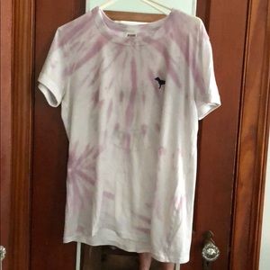 VS Pink Ringer Tee